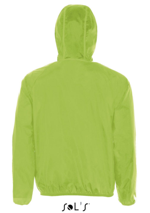Sols Jakna vetrovka unisex Shore Neon Lime veličina XL 01169 - dodatni pogled