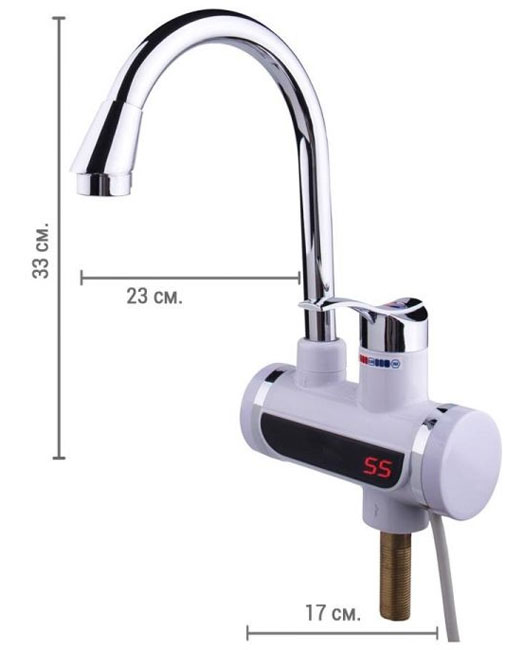 Sapir protočna slavina sa grejačem vode SP-7100-IE 2264 - dodatni pogled