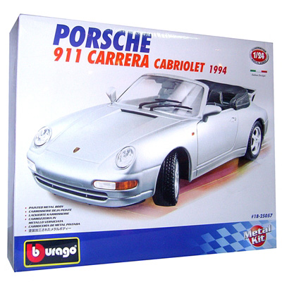 Bburago Porsche  911 Carrera Cabriolet (1994) BU25057 - dodatni pogled