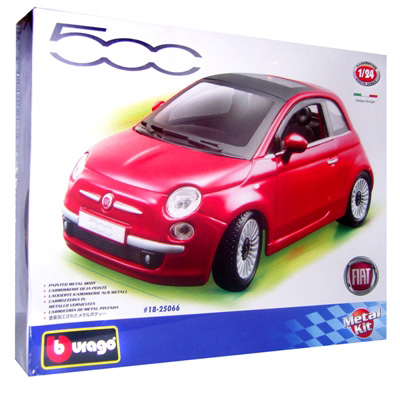 Bburago Fiat 500 (2007) BU25066 - dodatni pogled