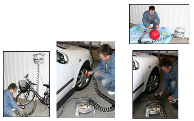 Mini kompresor za vazduh CW08 - dodatni pogled