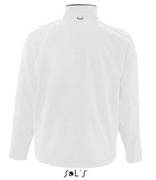 Sols Softshell muška jakna Relax White S 46600 - dodatni pogled
