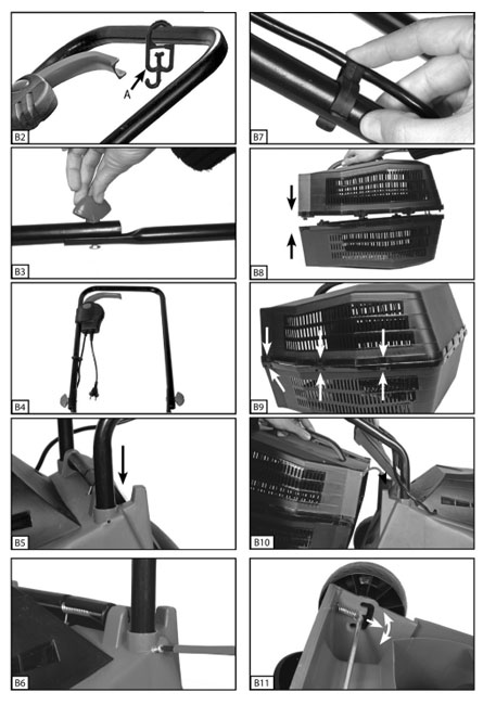 Kosačica ELM1000-32 - dodatni pogled