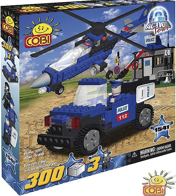 Cobi Action Town Policijski Set 1541 - dodatni pogled