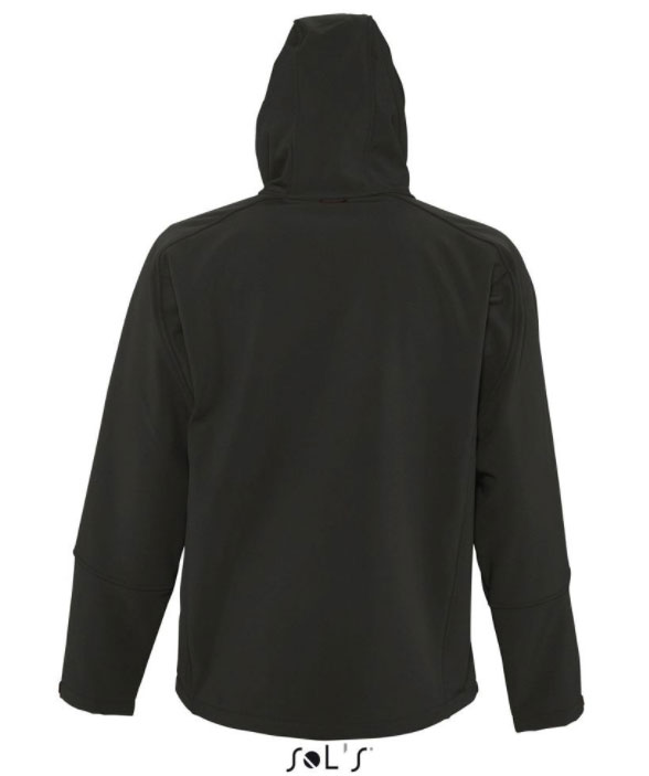 Sols Muška Softshell jakna sa kapuljačom Replay Black veličina L 46602 - dodatni pogled