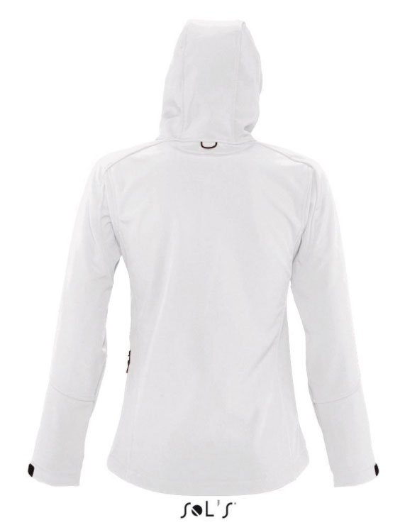 Sols Ženska Softshell jakna sa kapuljačom Replay White veličina M 46802 - dodatni pogled