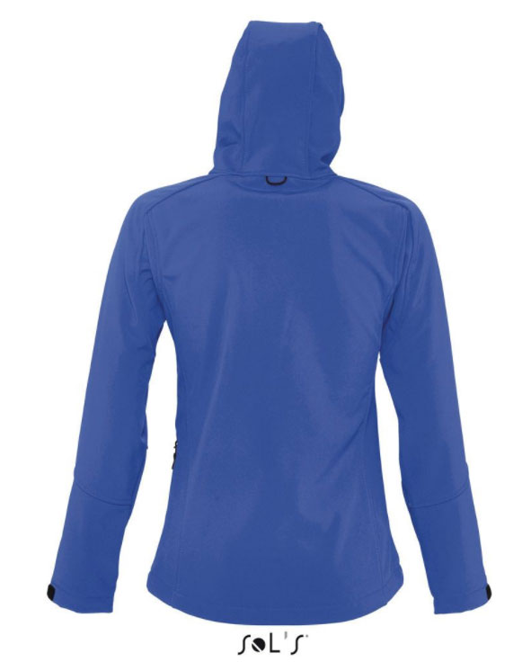 Sols Ženska Softshell jakna sa kapuljačom Replay Blue veličina M 46802 - dodatni pogled