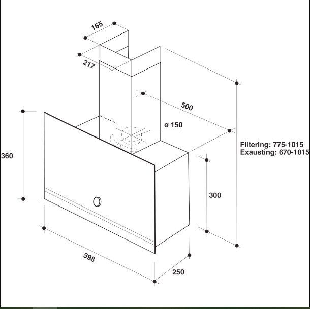 Samostalni aspirator Whirlpool WHVA 62F LM K - dodatni pogled