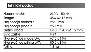 Kućni oštrač WMS45 72904500 - dodatni pogled