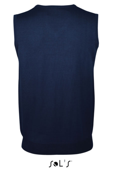 Sols Prsluk - pulover uniseks Gentleman Navy veličina XXL 00591 - dodatni pogled