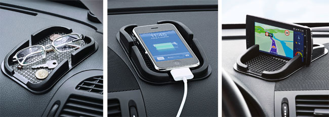 Multifunkcionalni držač telefona i sitnica u automobilu - dodatni pogled