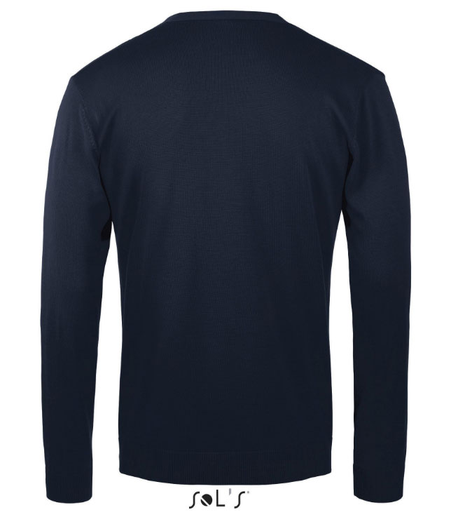 Klasičan muški džemper Sols Golden Men Navy veličina S 90011 - dodatni pogled