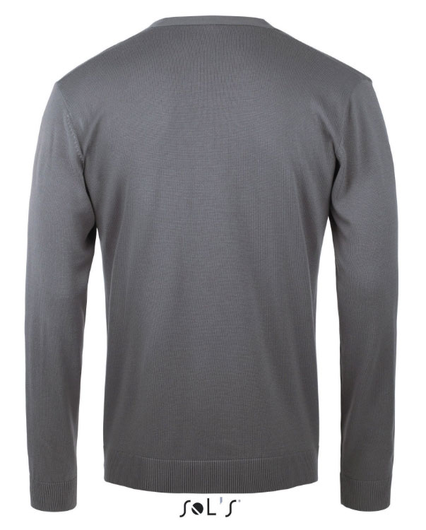 Sols Golden Men Klasičan muški džemper Grey veličina M 90011 - dodatni pogled
