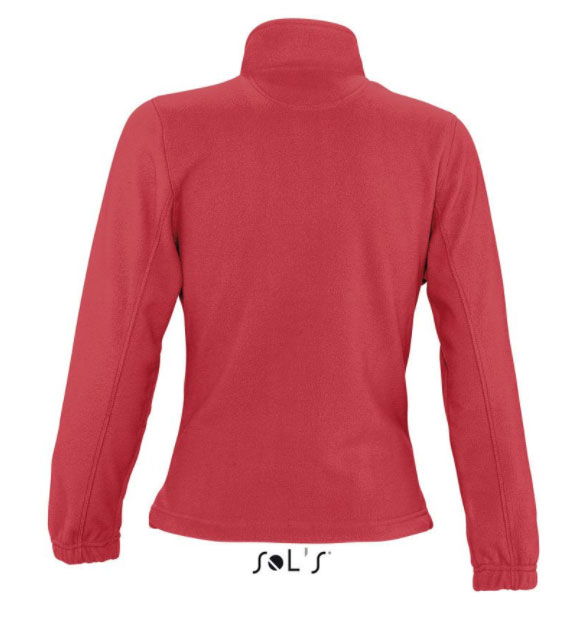 Sols Ženski duks sa rajsferšlusom North Women Red veličina L 54500 - dodatni pogled