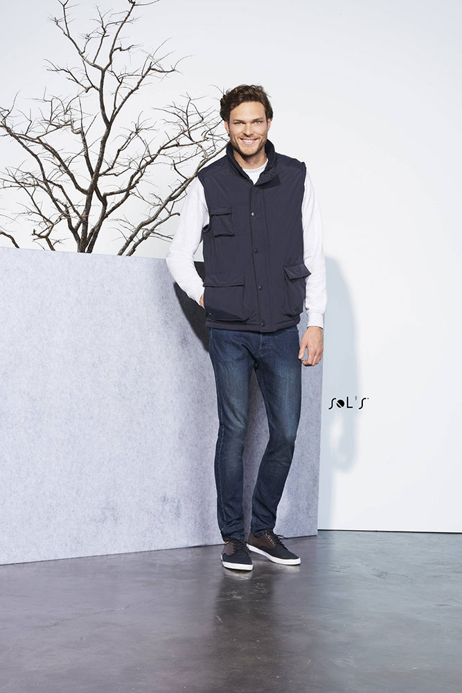 Sols Prsluk Wells Black veličina XXL 59100 - dodatni pogled