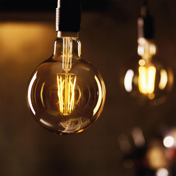 LED filament sijalica dimabilna toplo bela 6W LS-G95FDA-WW-E27/6 - dodatni pogled