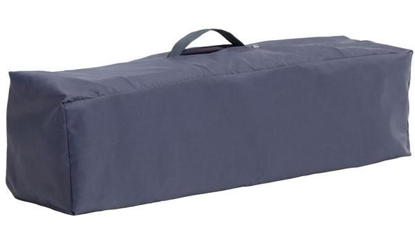 Prenosni krevetac Nasso tamno siva - dodatni pogled