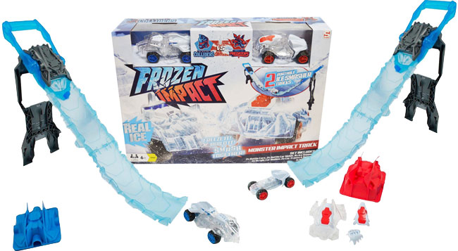 Staza za sudar ledenih autića Frozen Impact Monster MAD-103 - dodatni pogled
