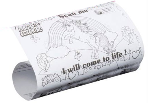 Set za bojenje Princess Magical 3D 36493  - dodatni pogled