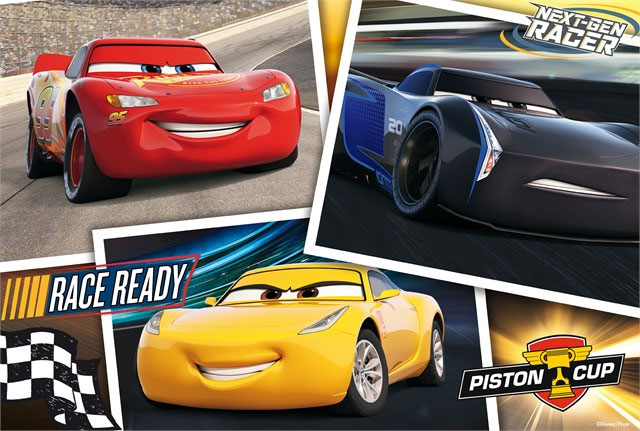 Lisciani Puzzle Cars 3 složi i oboji 108 delova 36462 - dodatni pogled