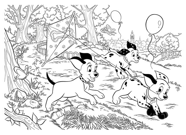 Lisciani Puzzle 101 Dalmatinac Složi i oboji 2u1 250 delova 31696 - dodatni pogled