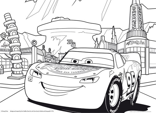 Lisciani Puzzle Maxi Cars 3 Složi i oboji 2u1 35 delova 36465 - dodatni pogled