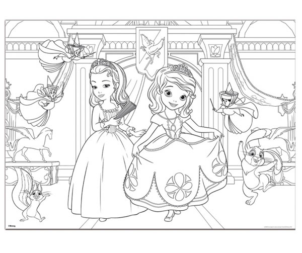 Lisciani Puzzle  Maxi Sofia The First 2u1 35 delova 31700 - dodatni pogled