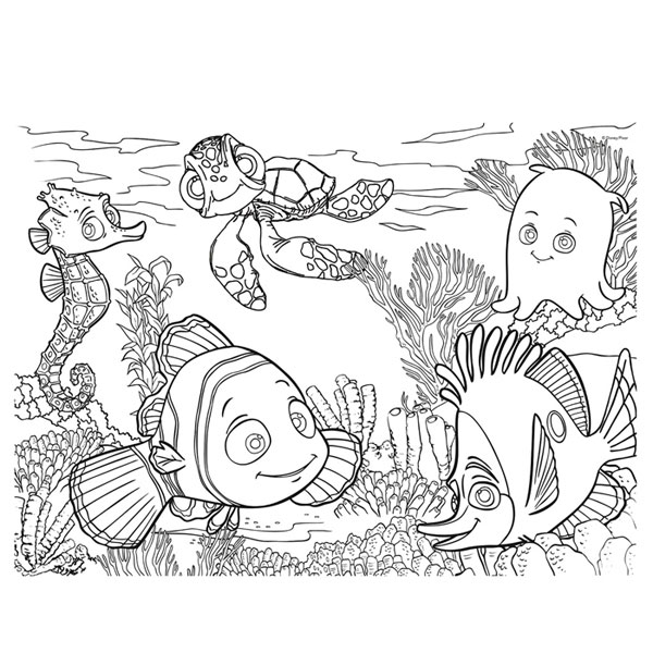 Lisciani Puzzle Nemo složi i oboji 2u1 60 delova 31708 - dodatni pogled