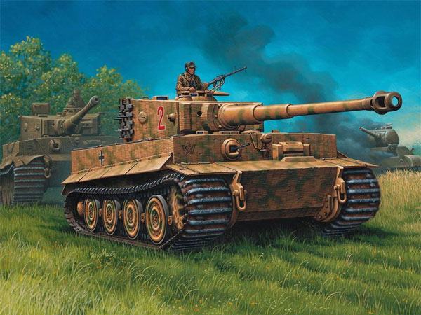 Revell maketa Tenk Tiger RV03116/070 - dodatni pogled
