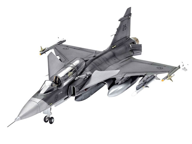 Revell maketa Borbeni avion Saab JAS-39D Gripen RV03956/130 - dodatni pogled