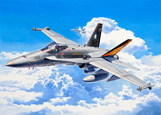 Revell maketa Avion F/A-18C Hornet RV04894/090 - dodatni pogled
