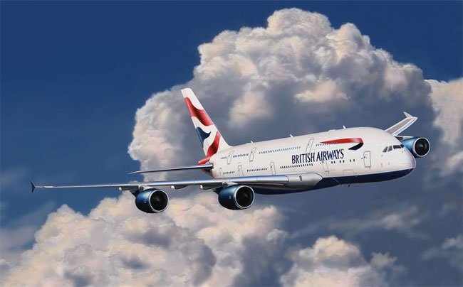 Revell maketa Avion Airbus A380 British Airways RV06599/120 - dodatni pogled