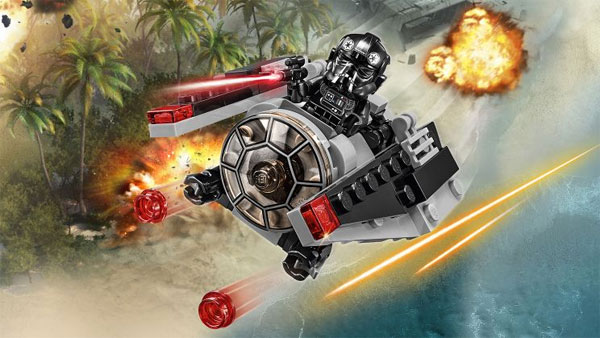 LEGO® STAR WARS™ TIE Striker Microfighter LE75161 - dodatni pogled
