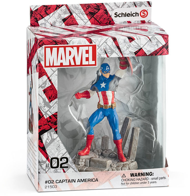 Schleich Figura Kapetan Amerika 21503 - dodatni pogled