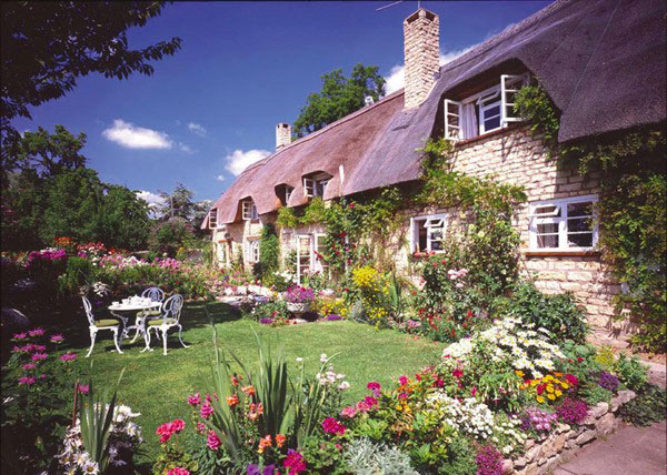 Ravensburger puzzle England - Cottage on Bredon Hill 1500 delova RA16352 - dodatni pogled