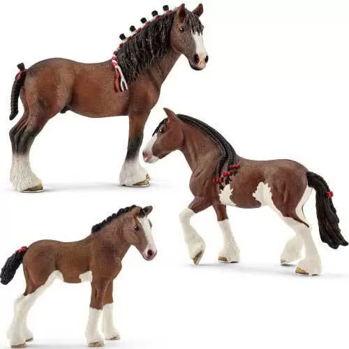 Schleich Figurice Domaće životinja - Klajdsdejl konj - kobila 13809
