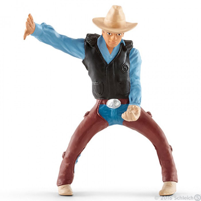 Schleich Figure Domaće životinje - Kauboj na konju - rodeo jahanje 41416 - dodatni pogled