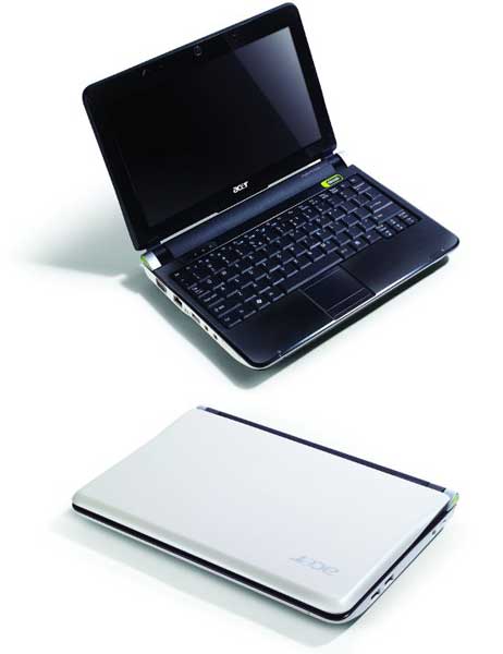 Acer Aspire One D150-1Bw - dodatni pogled