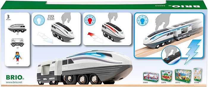 BRIO Igračka Turbo voz na baterije 36003 - dodatni pogled