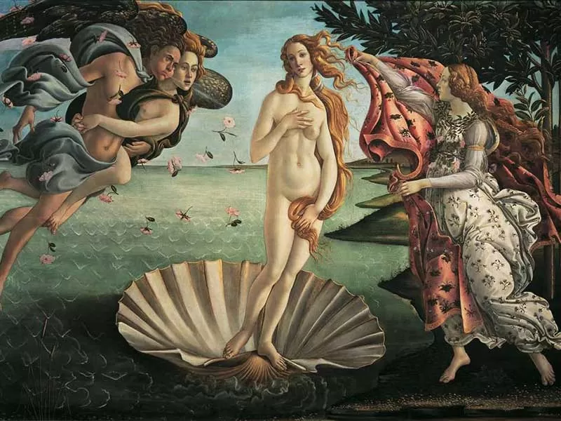 Ravensburger puzzle Art - Sandro Boticelli - The Birth of Venus 1000 delova