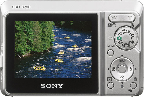 Sony Cyber-shot DSC S730 - dodatni pogled