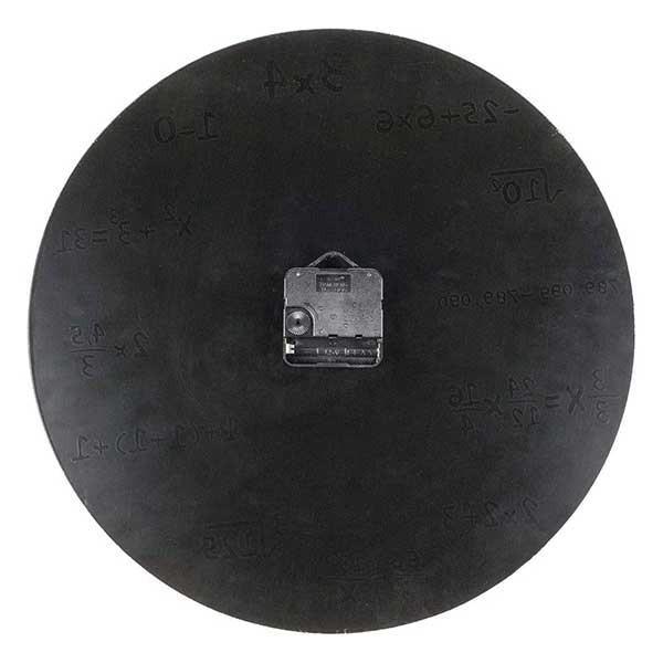 Zidni matematički sat - dodatni pogled