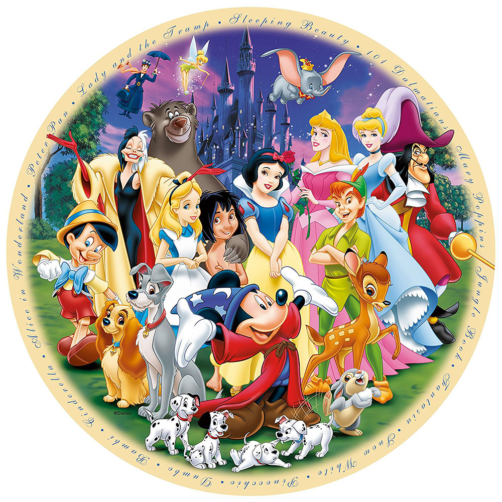 Ravensburger puzzle Disney - Čudesni Diznijev svet 1000 delova OKRUGLA RA15784 - dodatni pogled