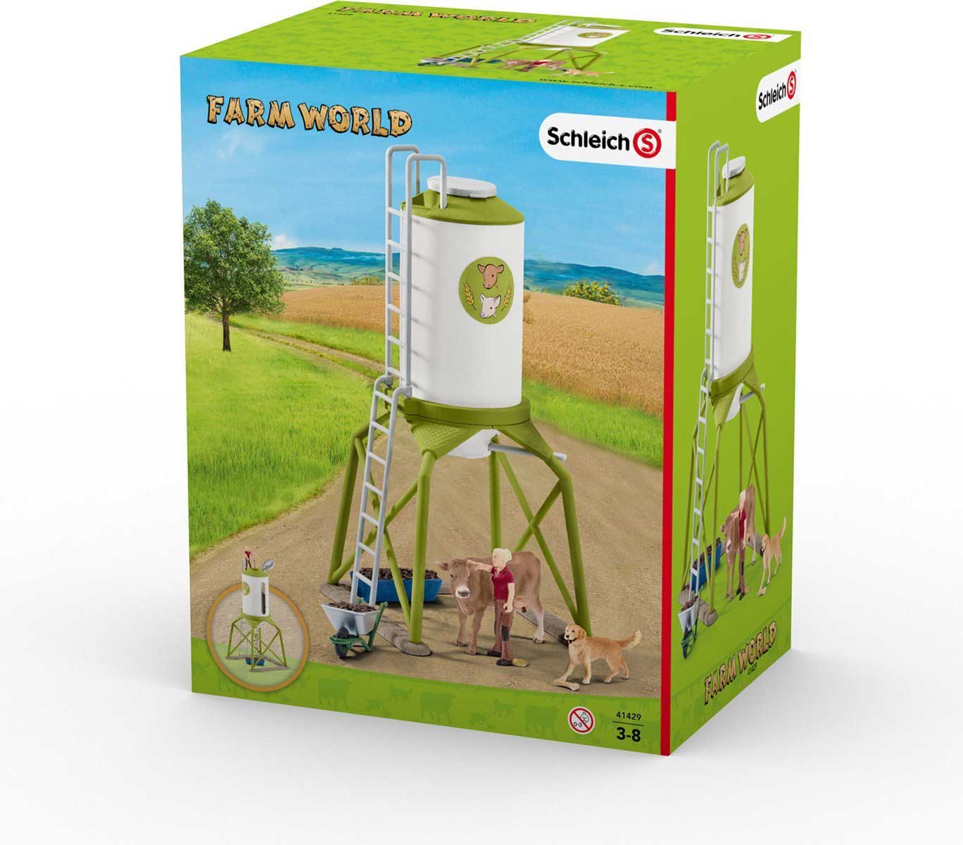 Schleich Figurice Domaće životinje - Silos za hranu i životinje 41429 - dodatni pogled