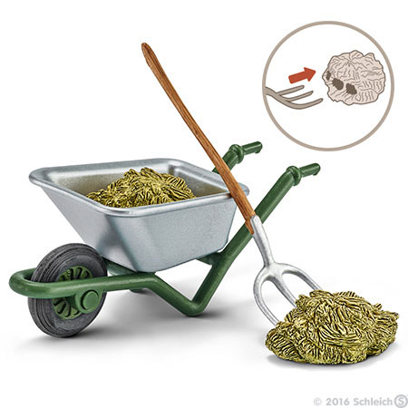 Schleich Figurice Domaće životinje - Set za čišćenje štala 42290 - dodatni pogled