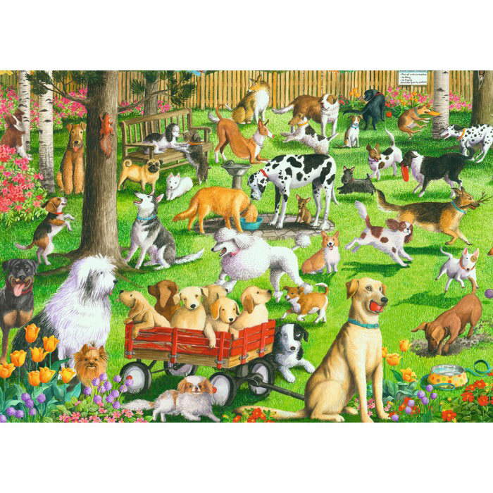 Ravensburger puzzle At The Dog Park - Large Piece Format 500 delova velikog formata RA14870 - dodatni pogled
