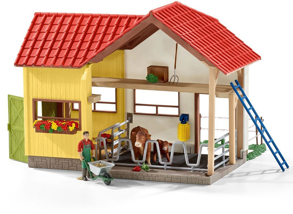 Schleich Figure Domaće životinje - Štala sa životinjama 42334 - dodatni pogled