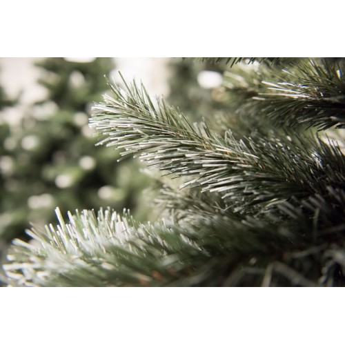 Novogodišnja Jelka Sa Belim Vrhovima Halmstad 220 cm Bez Lampica - dodatni pogled