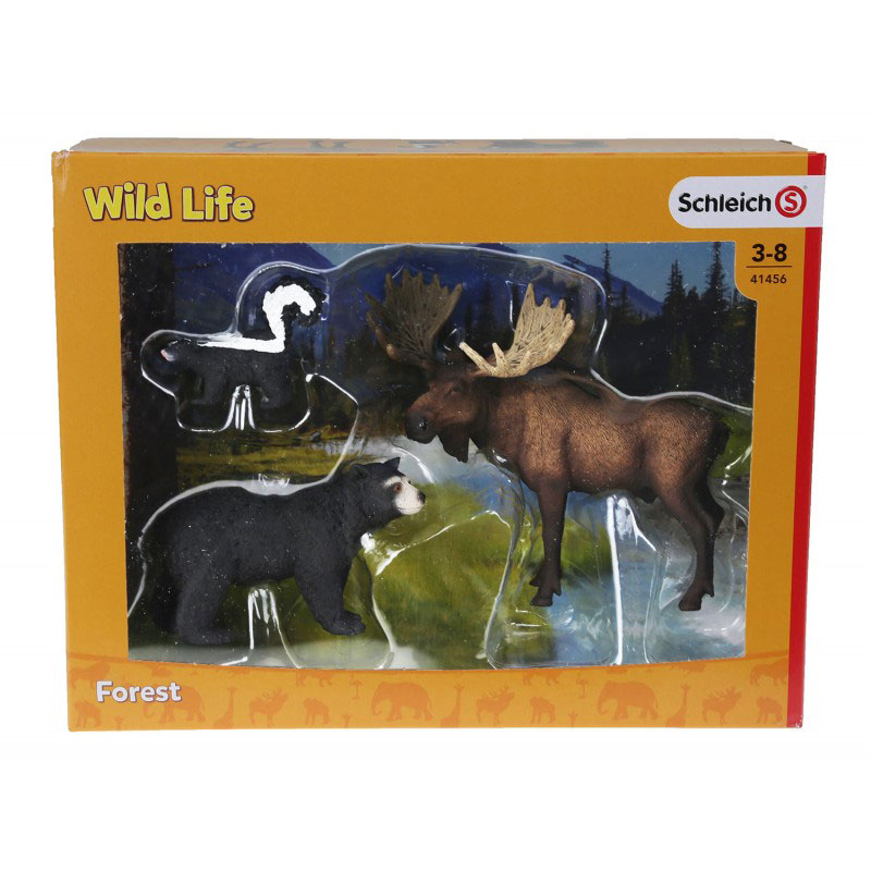 Schleich Figure Divlje životinje - Severnoameričke šumske životinje 41456 - dodatni pogled