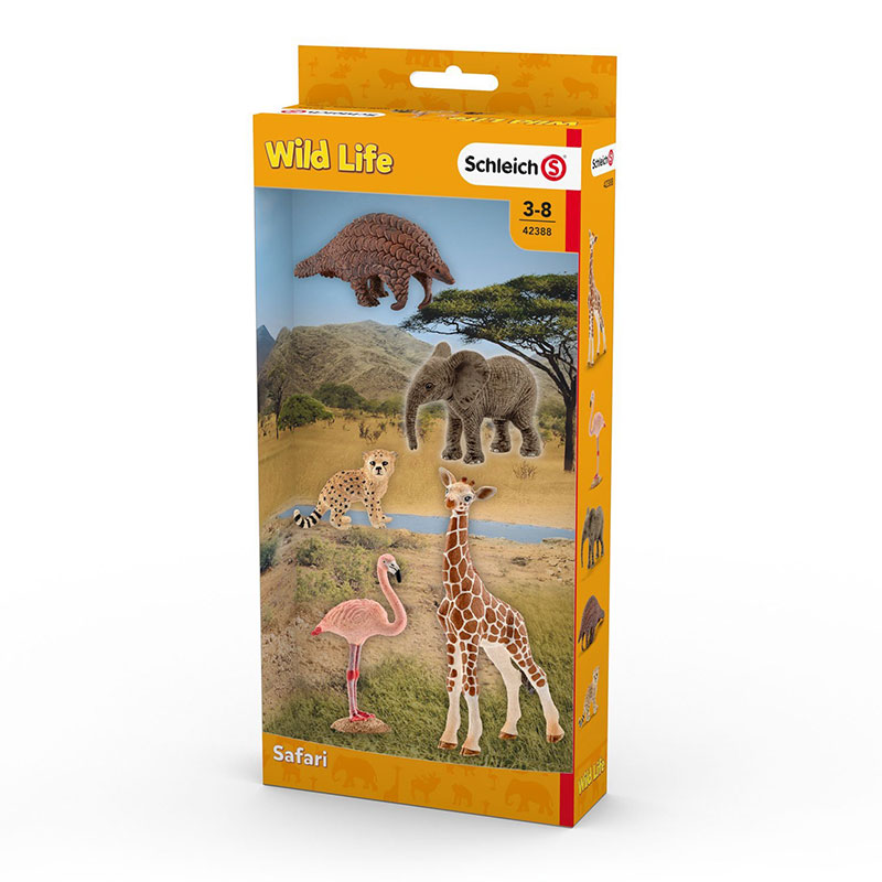 Schleich Figure Divlje životinje - Komplet 5 životinja 42388 - dodatni pogled
